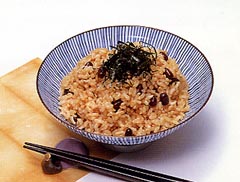 小豆玄米ご飯