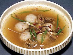 小芋スープ韓国風