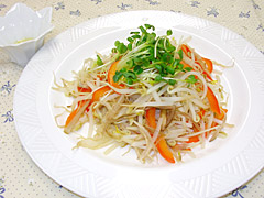 ごぼうともやしのサラダ