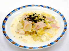 白菜のクリーム煮