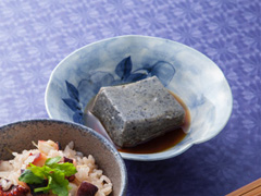 黒ごま豆腐