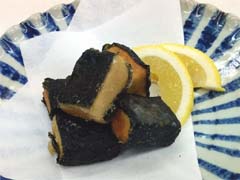 高野豆腐の磯部揚げ