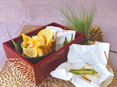 蒸し鶏の鴨ロース風