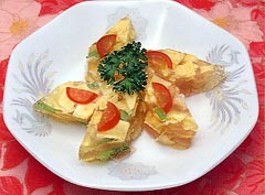 鶏肉のゼリー寄せ