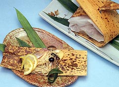 鯛の包み焼き