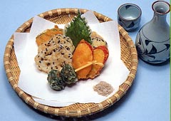 変り衣の天ぷら