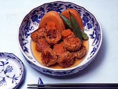 鶏のつくね煮