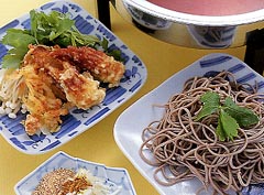 蕎麦のしゃぶしゃぶ風鍋