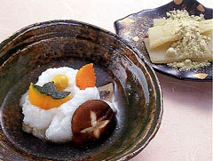 白身魚の吹き寄せ蒸し