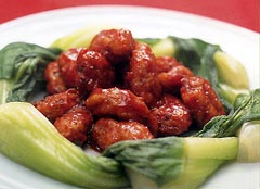安春豆腐(ウズラ卵型の揚げ豆腐)