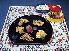 野菜とじゃこのかき揚げ