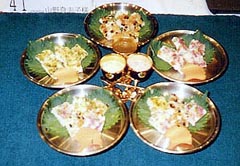 鶏と塩昆布の変わり揚げ