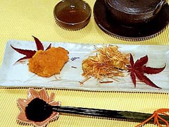 鮭のもみじ揚げ