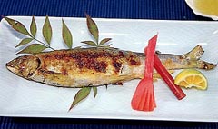 香魚の塩焼