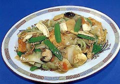 鍋焼豆腐(豆腐の五目あんかけ)