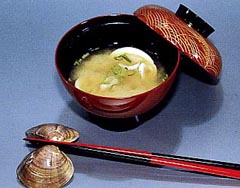 蛤のふくさ汁