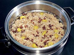 栗赤飯