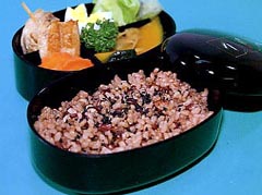 小豆入り玄米ご飯