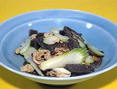 豚肉とこんにゃくの炒め物