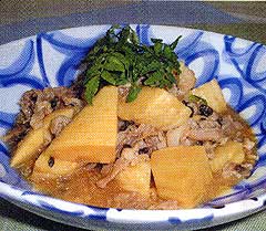筍の山家煮