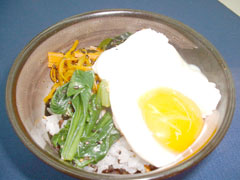 和風ビビンバ丼