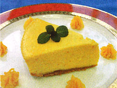 かぼちゃのチーズケーキ