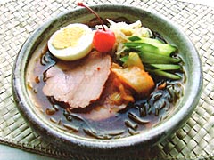 昆布めん韓国冷麺風