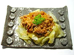 豚肉の上新粉蒸し
