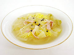 白菜のとろとろスープ