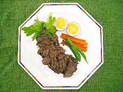 牛スネ肉の香りしょうゆ漬け