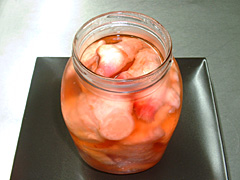 新しょうがの甘酢漬け
