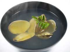 アサリのお吸い物