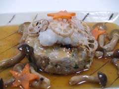 健康マグロのハンバーグ