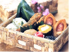粗挽きウインナーのパン包み揚げ