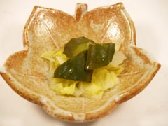 キャベツときゅうりのピクルス
