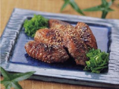 手羽先の味噌香味焼き
