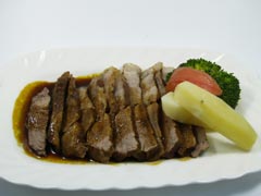 豚肉のウスターソース煮