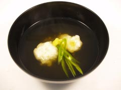 村雲真蒸(吸物)