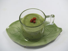 抹茶カルピス寒