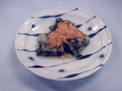 菊菜もち