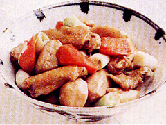 手羽中と里芋のうま煮のレシピ ロイヤルクイーン料理教室 No3255 手羽中と里芋のうま煮のレシピ ロイヤルクイーン料理教室 No3255