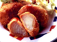 玉ねぎの肉巻きしそフライ