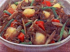 牛ごぼうじゃが