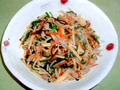 豚肉と五目野菜炒め