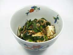 ツナと豆腐のチャンプルー