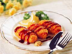 フィッシュフィンガーズ（白身魚のコロッケ）