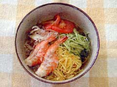 かけそーめん