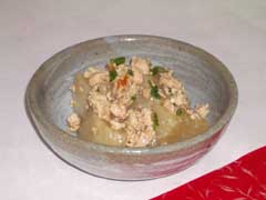 大根そぼろ煮