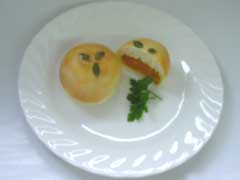 かぼちゃあんパン