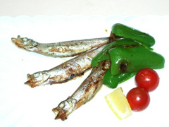 ししゃもとピーマンのイタリア風マリネ